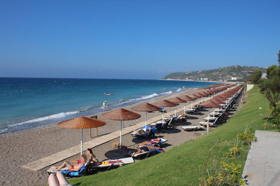 beach of  Sheraton Hotel