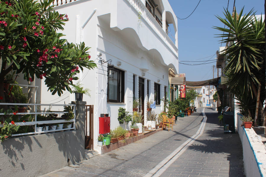 street in Gennadi - Rhodes